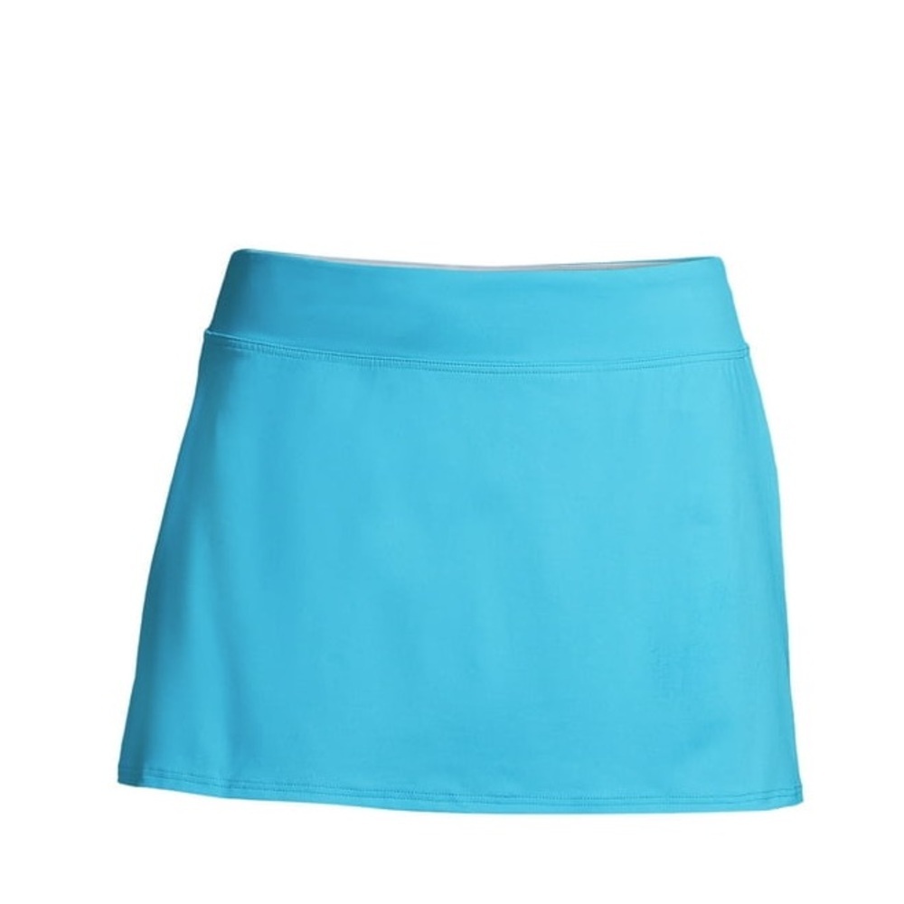 Lands’ End Turquoise swim skirt plus size NWT 22W 26W